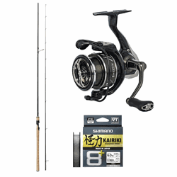 Westin W2 spin 9,0 fod 7/30 gr + Westin W2 3000 + fletline